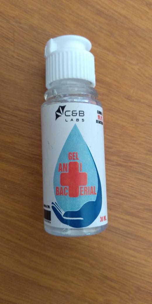 ALGOHOL EN GEL LABORATORIO C&B