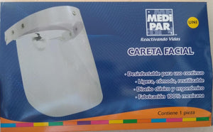 CARETA PROTECTOR FACIAL